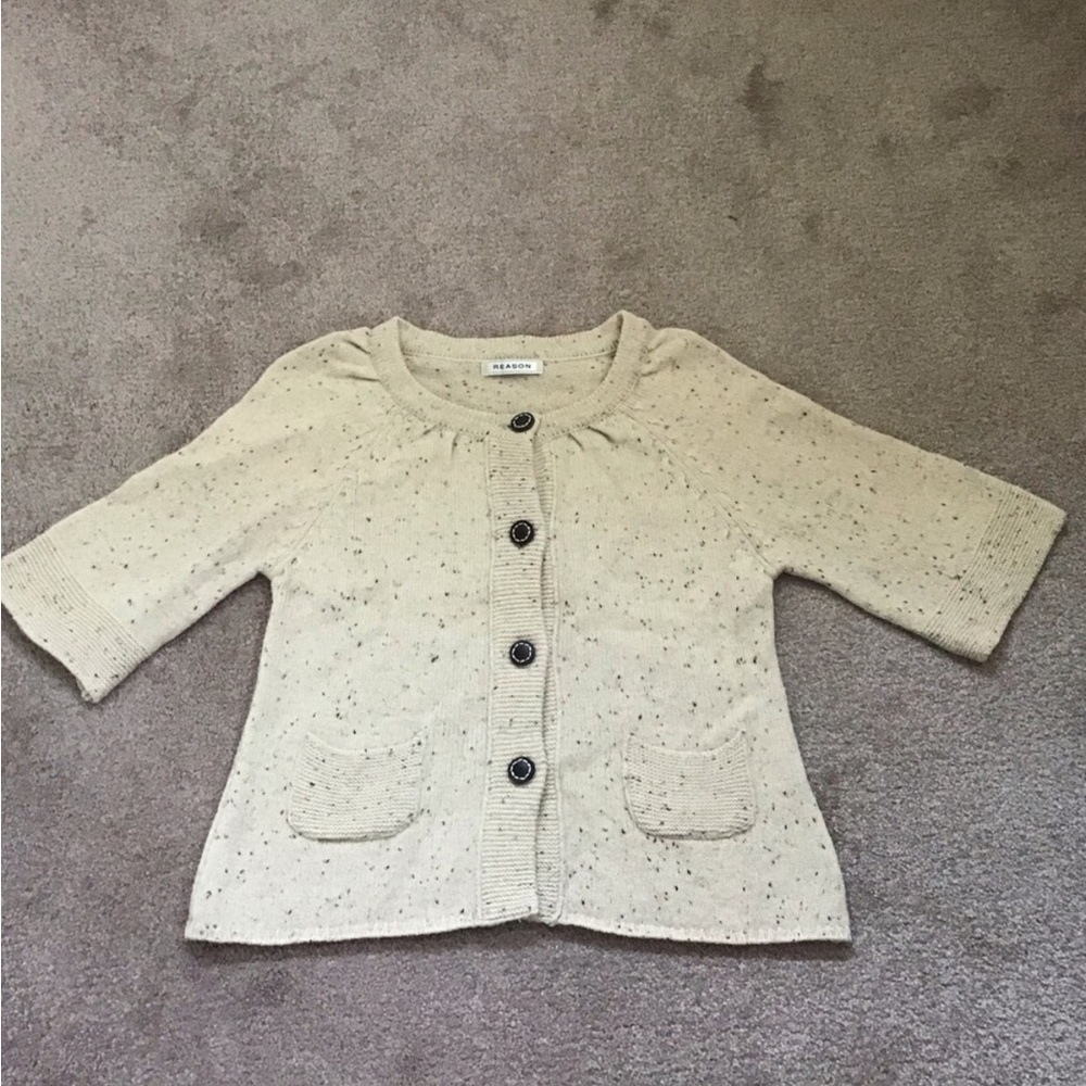 Never worn-Vintage handmade sweater(Linen fox, flax similar)